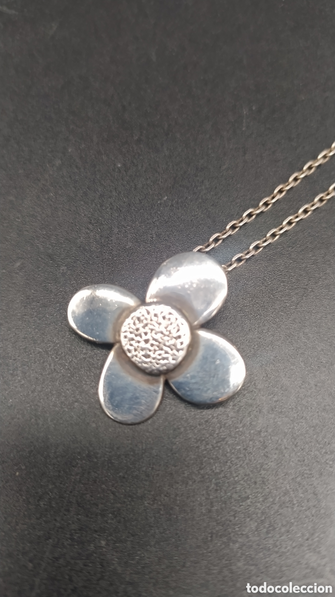 Joyeria: Colgante plata de ley flor - Foto 2