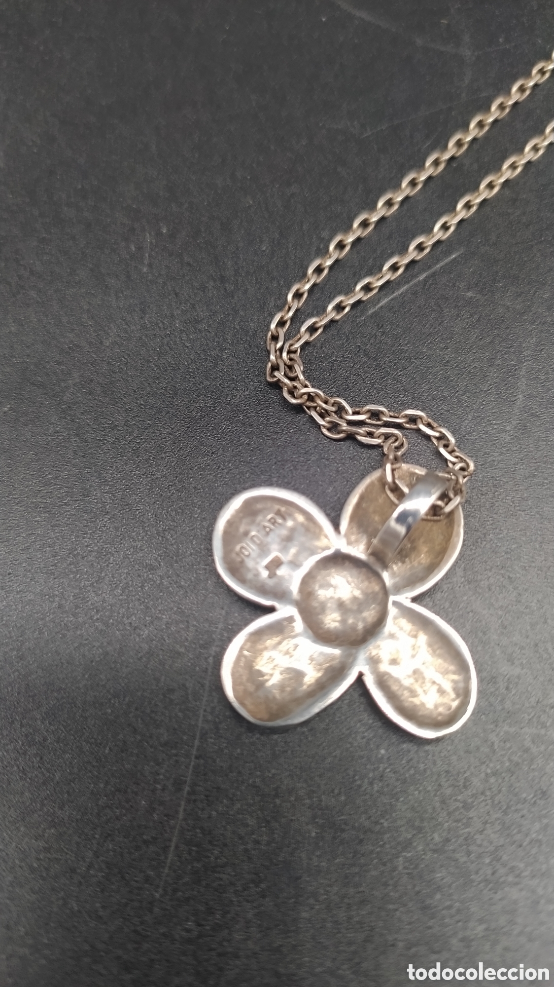 Joyeria: Colgante plata de ley flor - Foto 3
