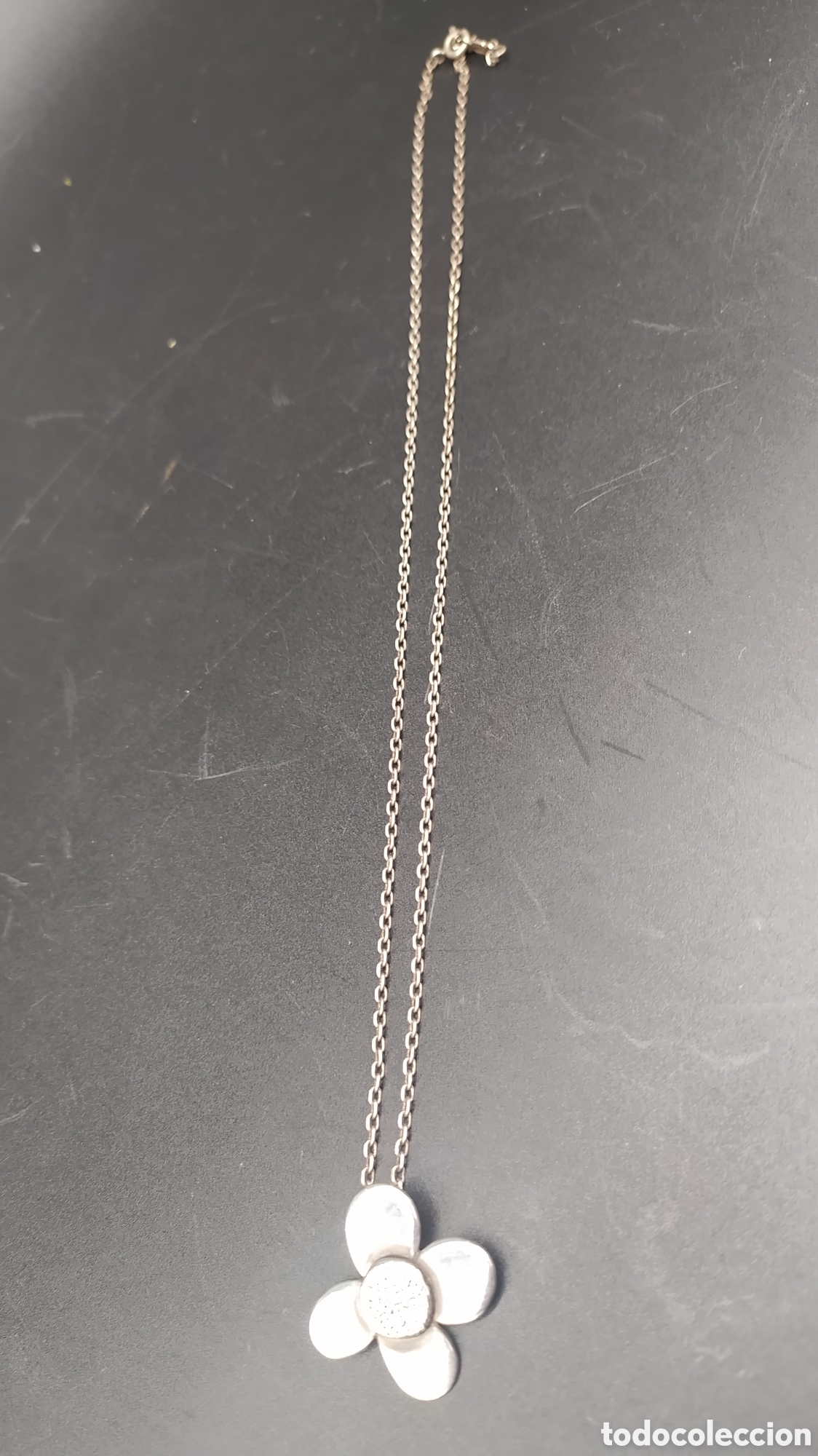 Joyeria: Colgante plata de ley flor - Foto 1