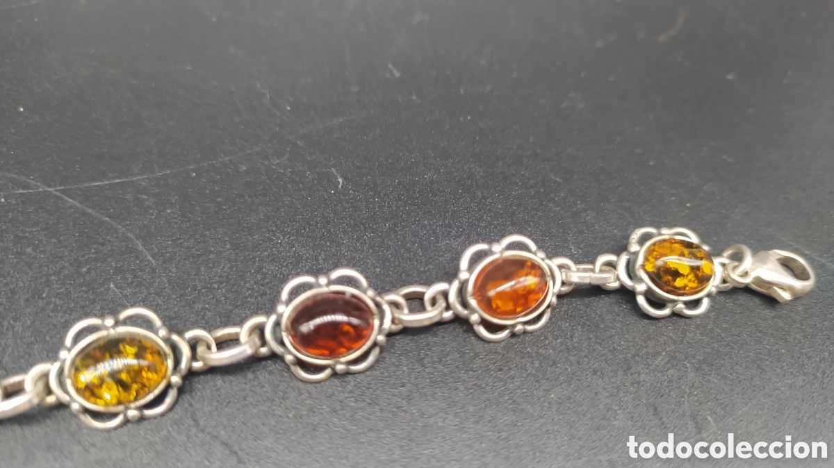 Joyeria: Collar de plata y ambar - Foto 5
