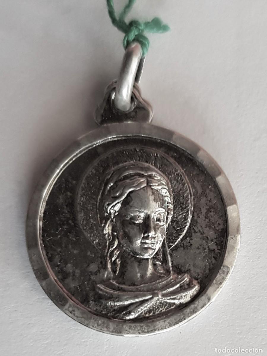Joyeria: Medalla de Virgen en plata de Ley 925 mm. - Foto 1