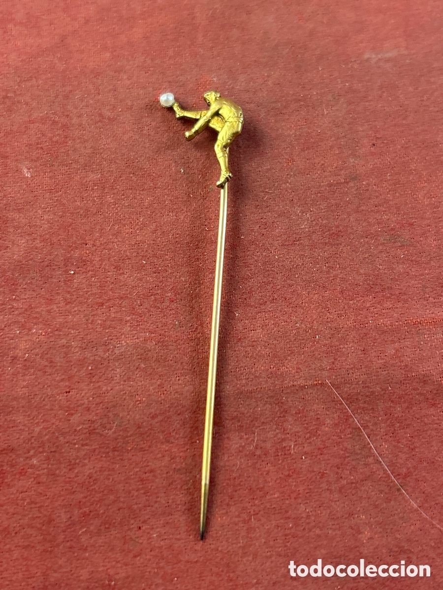 Joyeria: ALFILER DE ORO CON PERLA - Foto 2