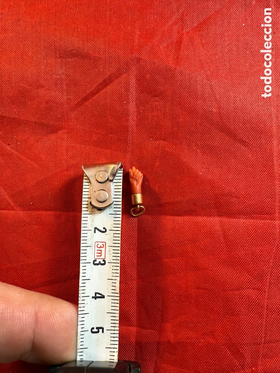 Joyeria: Amuleto FIGA de coral y oro - Foto 3