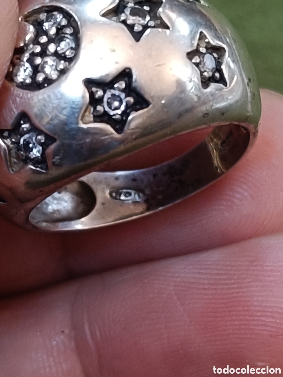 Joyeria: ANTIGUO ANILLO ELABORADO EN PLATA - Foto 8