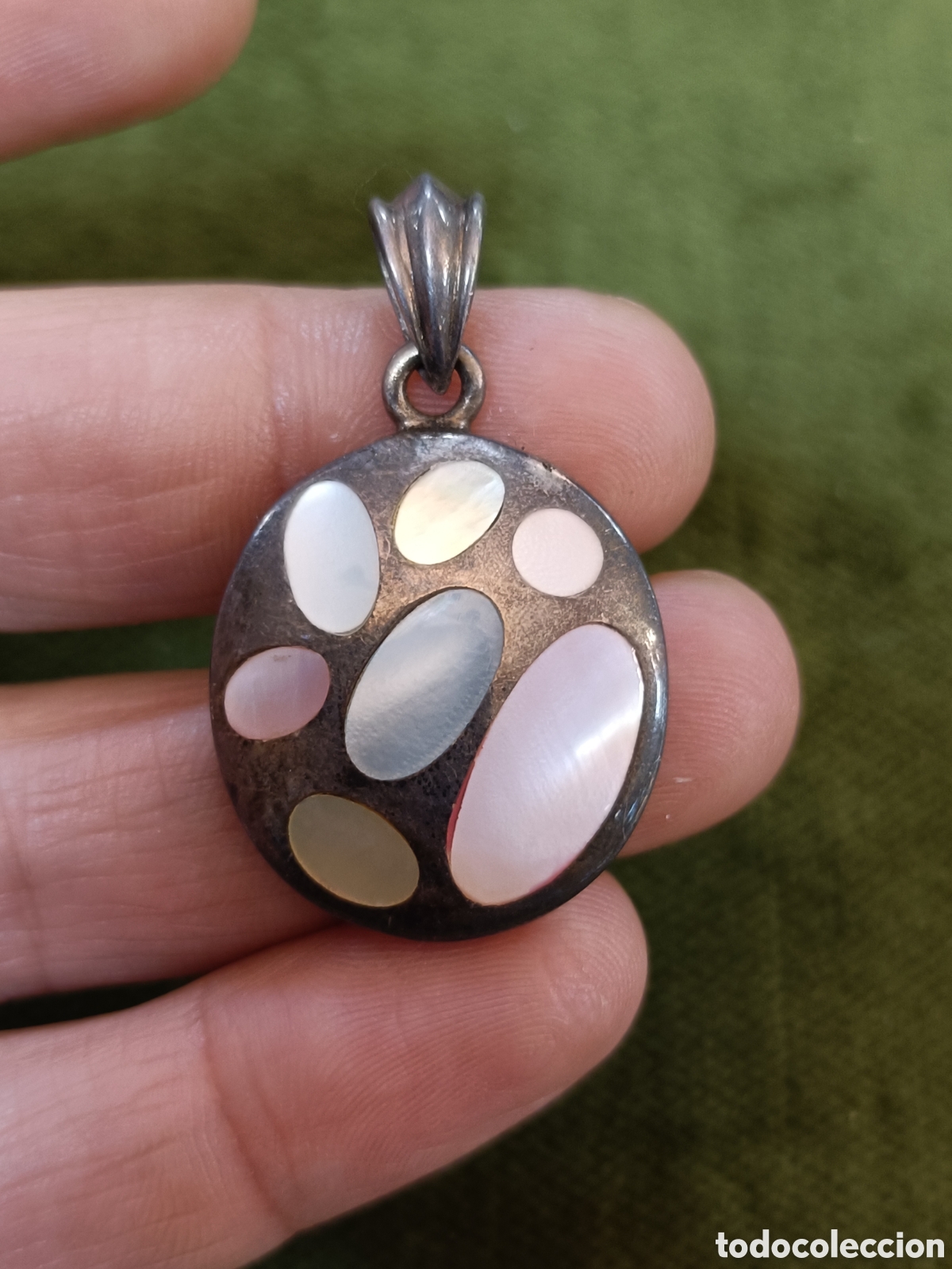 Joyeria: COLGANTE ELABORADO EN PLATA Y N&Aacute;CAR - Foto 2