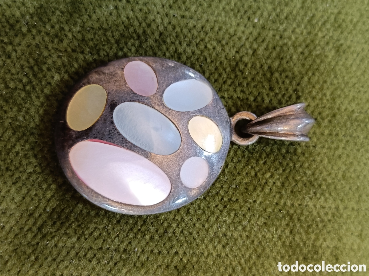 Joyeria: COLGANTE ELABORADO EN PLATA Y N&Aacute;CAR - Foto 1