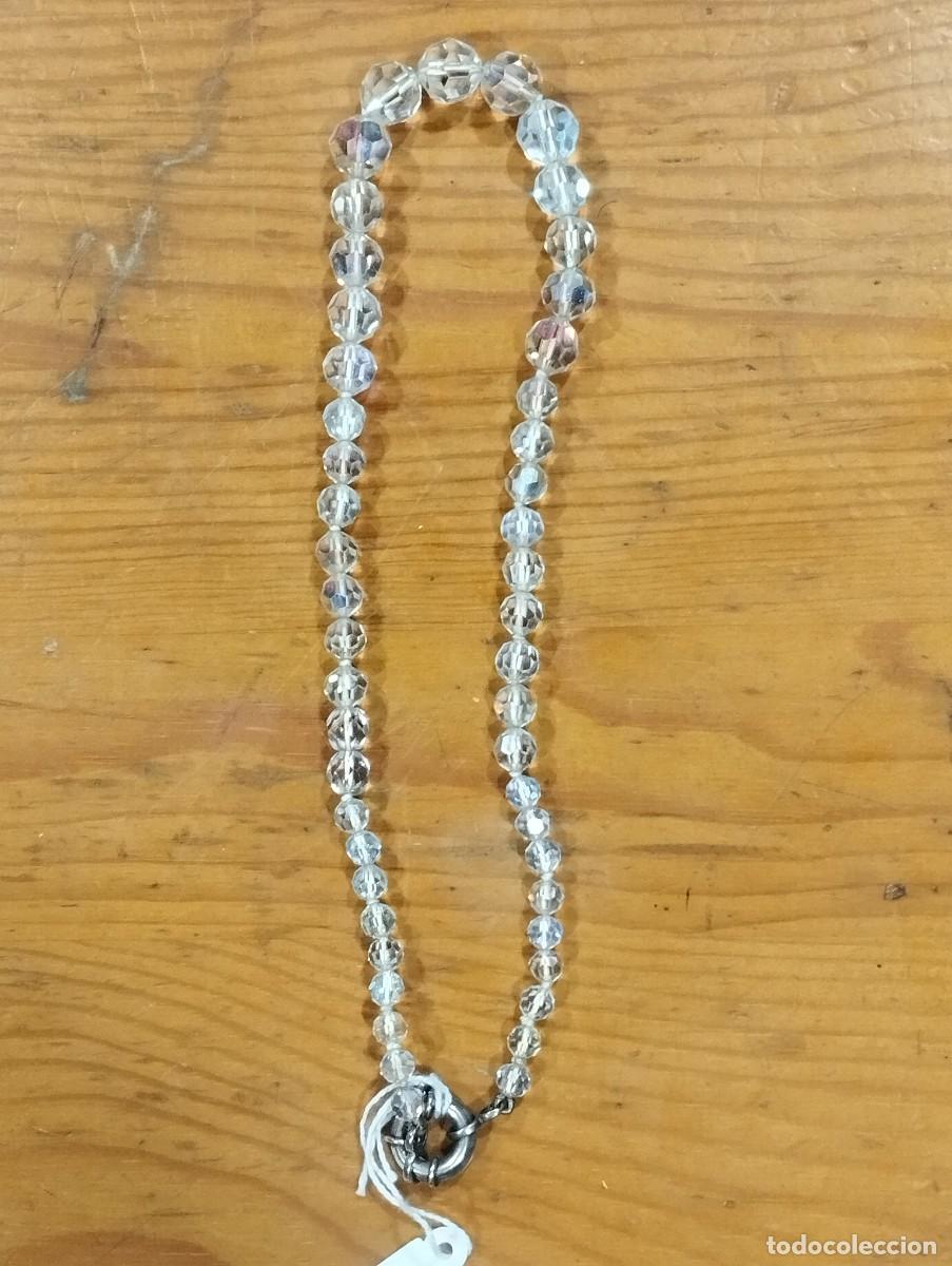Joyeria: COLLAR DE CUENTAS EN CRISTAL TRANSPARENTE. - Foto 1