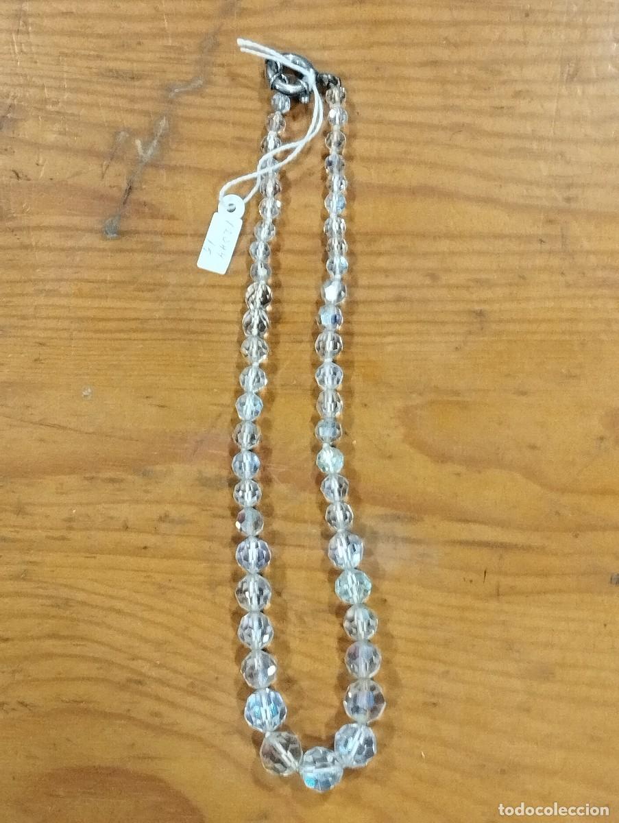 Joyeria: COLLAR DE CUENTAS EN CRISTAL TRANSPARENTE. - Foto 6