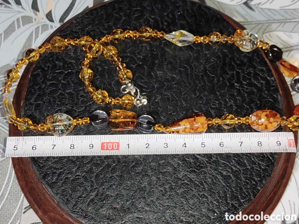 Joyeria: Collar de cristal de Murano.Vintage. - Foto 3