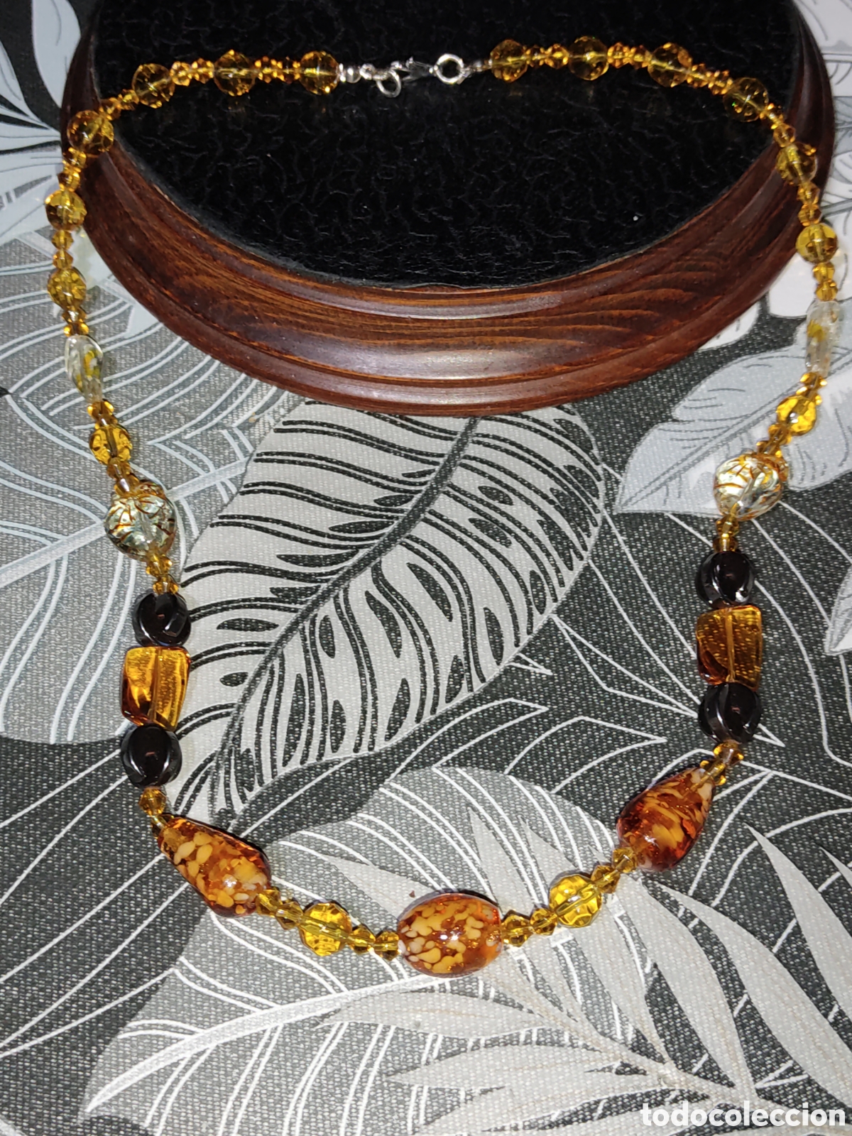 Joyeria: Collar de cristal de Murano.Vintage. - Foto 4