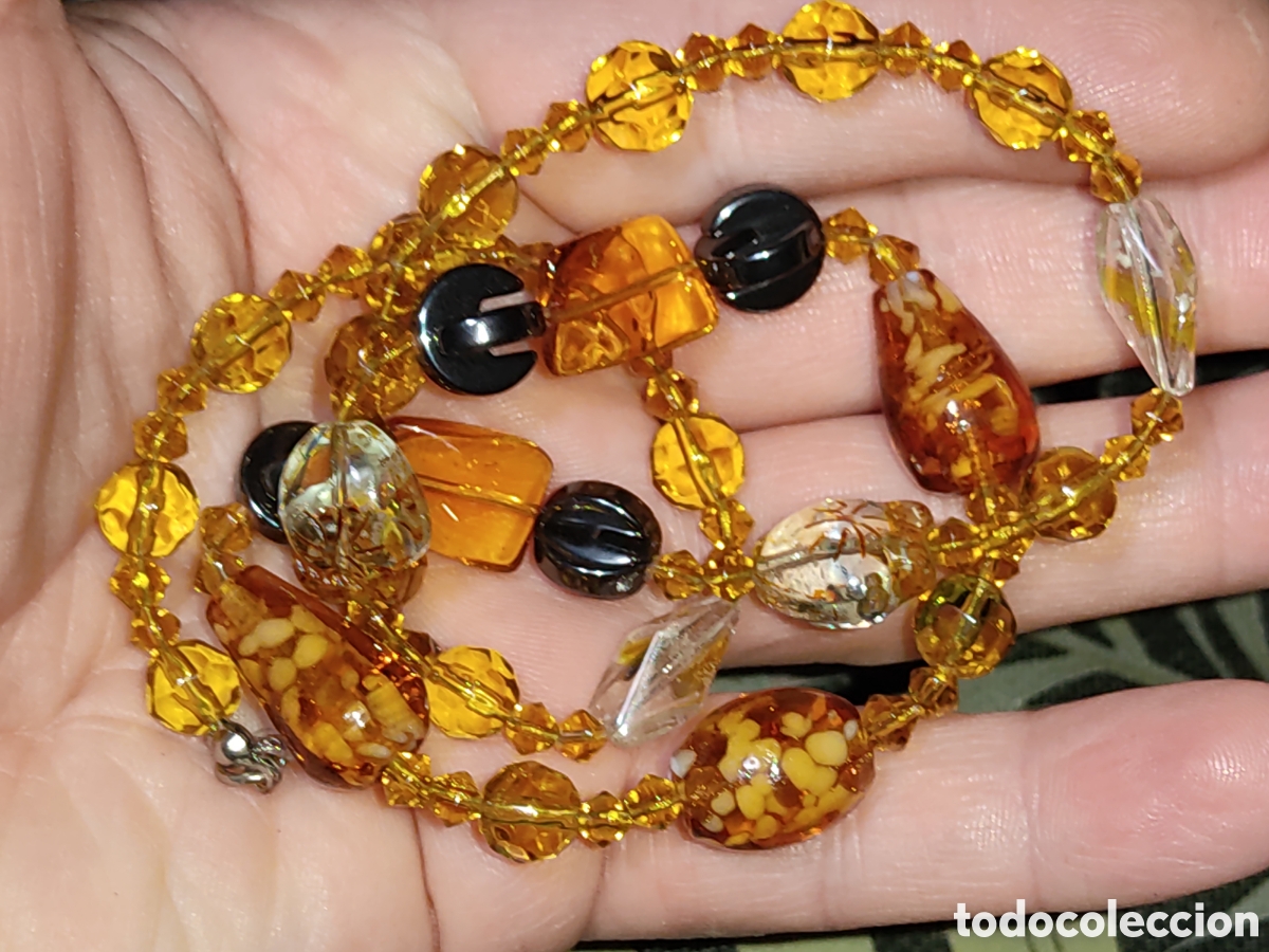 Joyeria: Collar de cristal de Murano.Vintage. - Foto 6