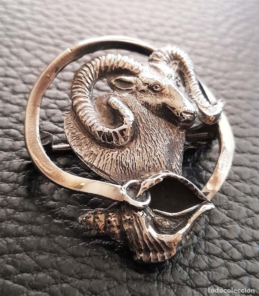 Joyeria: Broche mufl&oacute;n plata de ley - Foto 1