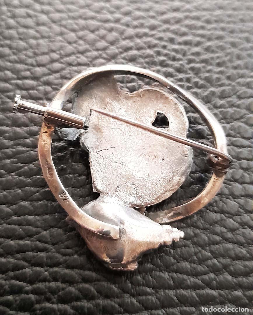 Joyeria: Broche mufl&oacute;n plata de ley - Foto 2