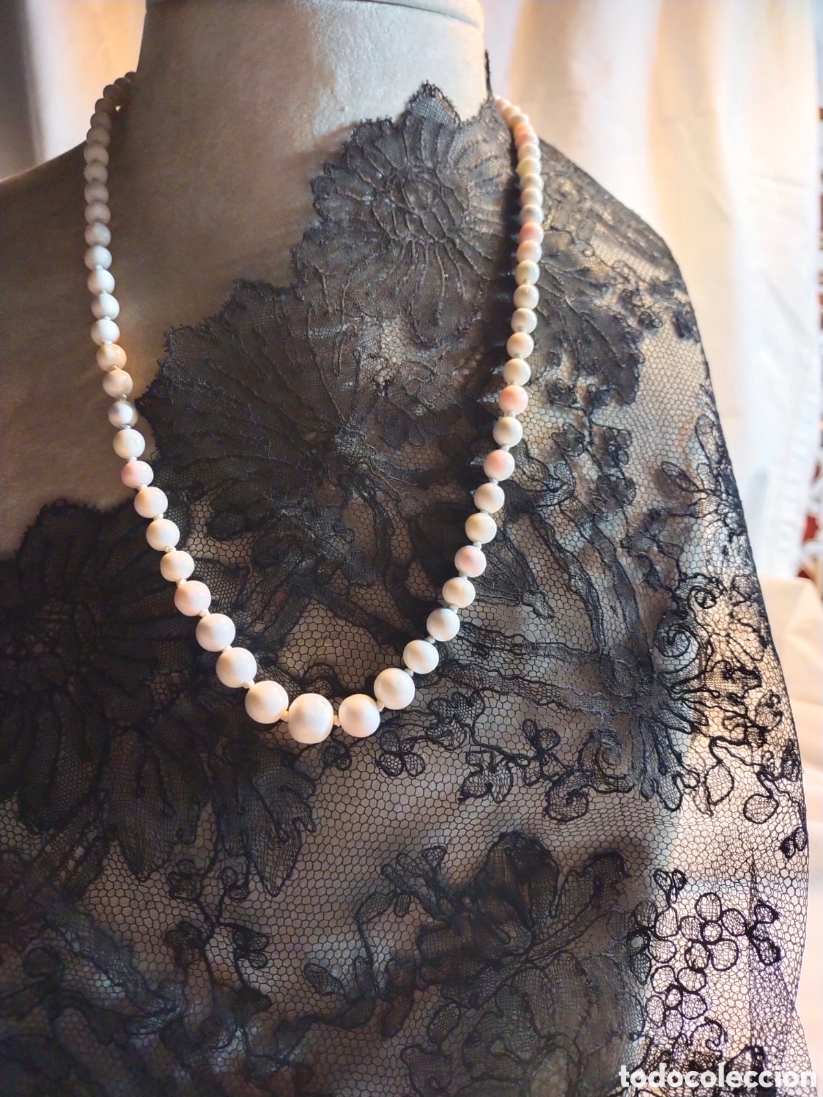 Joyeria: Collar de coral-antiguo - Foto 1