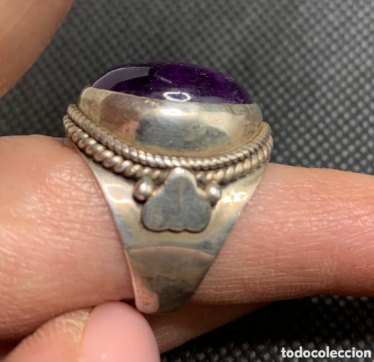 Joyeria: Anillo plata con piedra Amatista - Foto 2