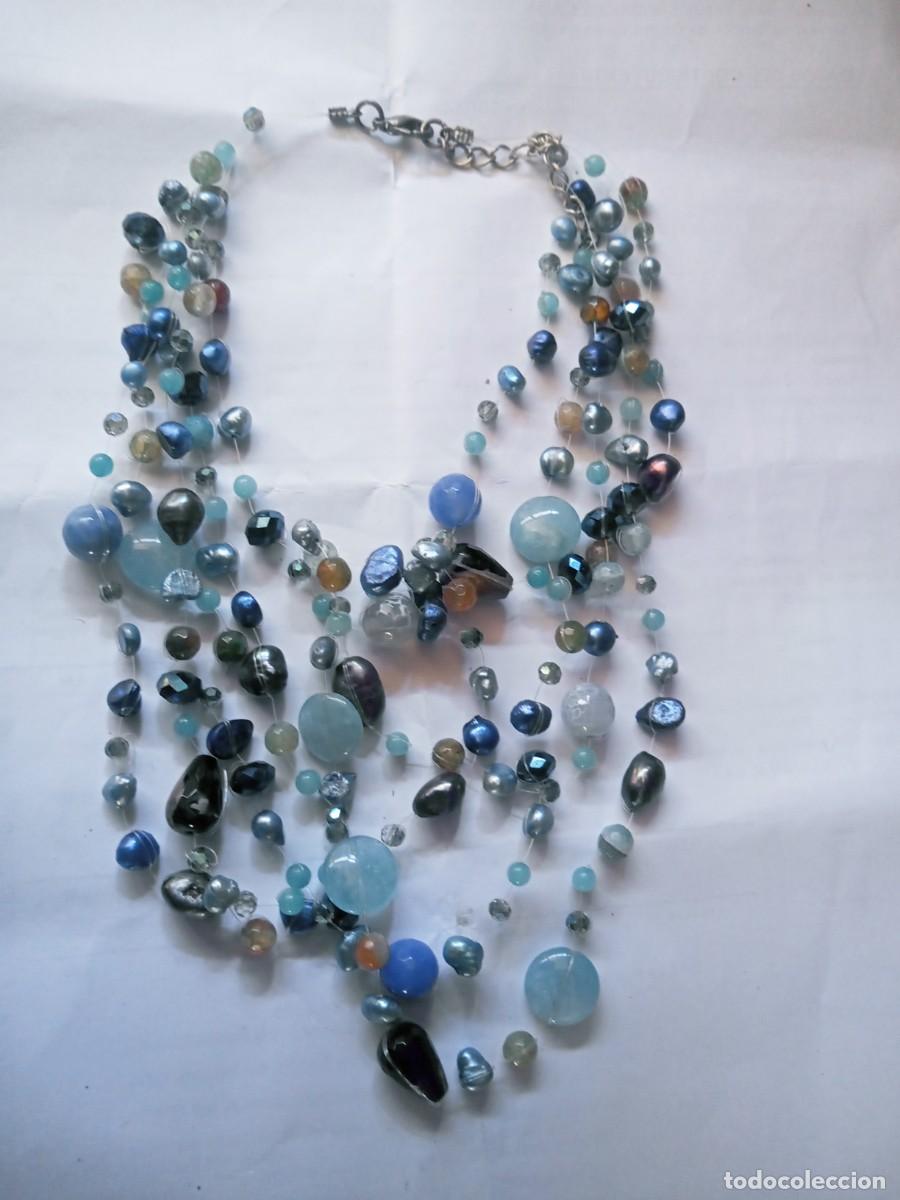 Joyeria: BONITO COLLAR ANTIGUO DE PIEDRAS - Foto 1