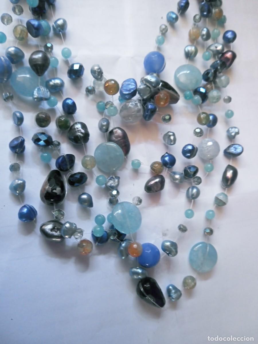 Joyeria: BONITO COLLAR ANTIGUO DE PIEDRAS - Foto 4