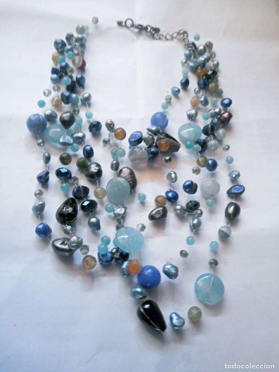 Joyeria: BONITO COLLAR ANTIGUO DE PIEDRAS - Foto 11