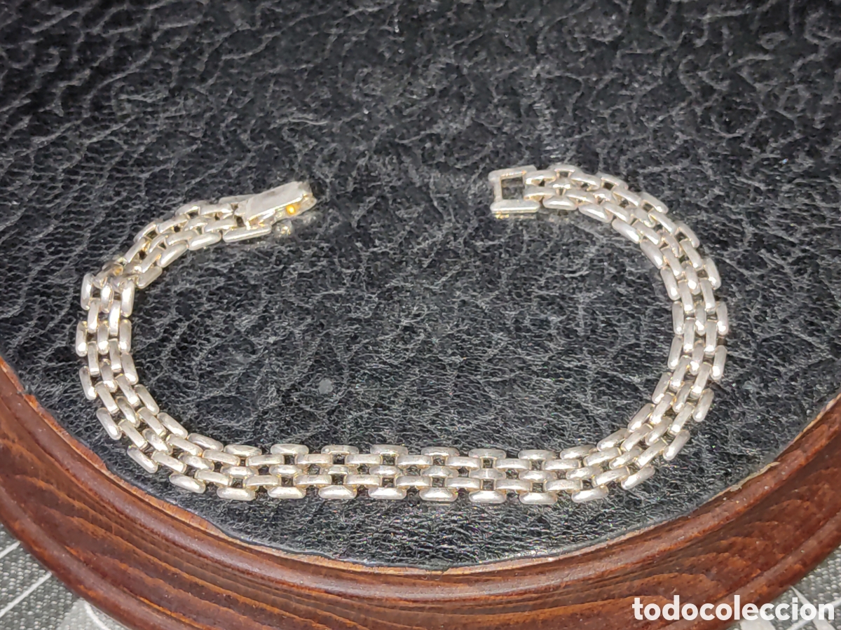 Joyeria: Pulsera vintage plateada. - Foto 2