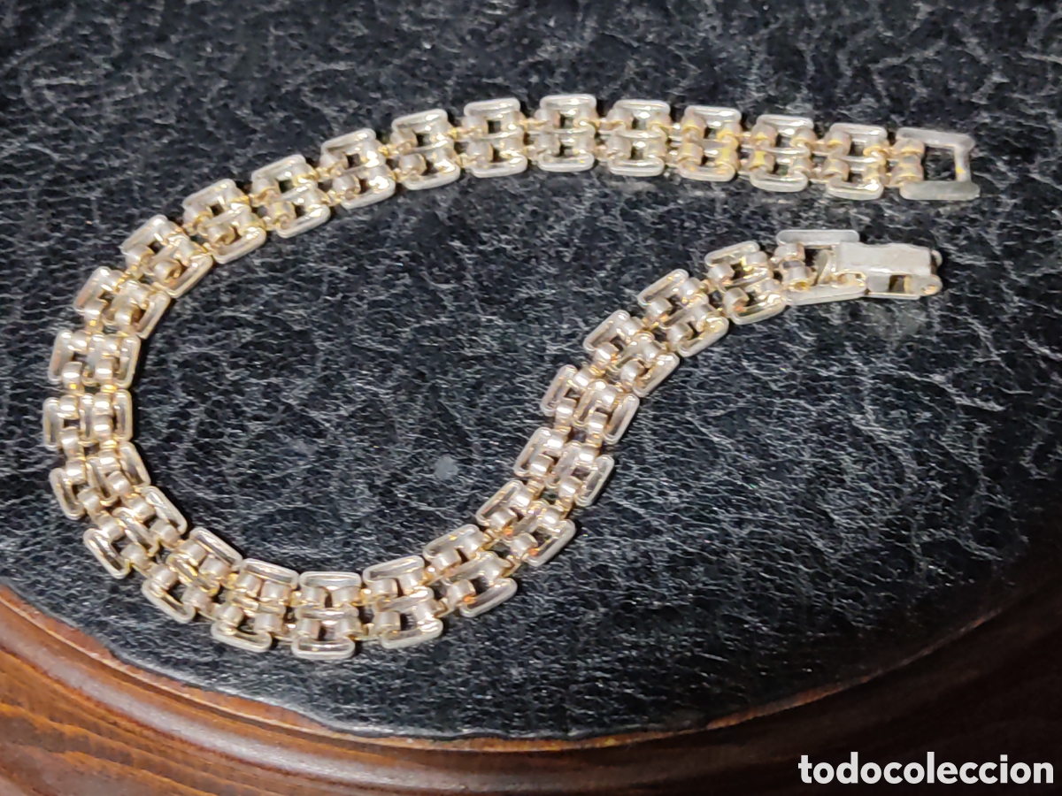 Joyeria: Pulsera vintage plateada. - Foto 3