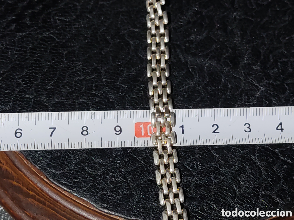 Joyeria: Pulsera vintage plateada. - Foto 5