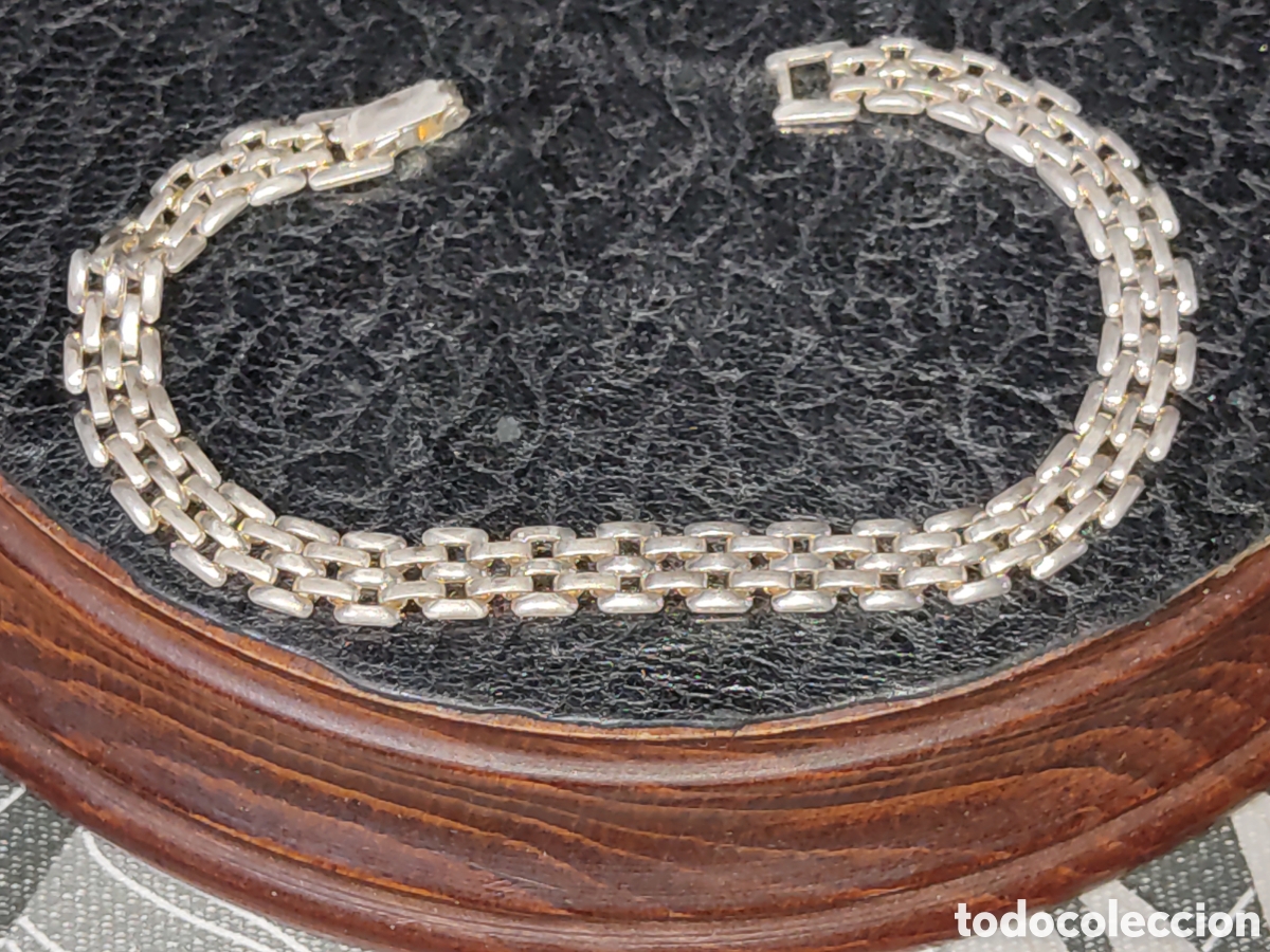 Joyeria: Pulsera vintage plateada. - Foto 1