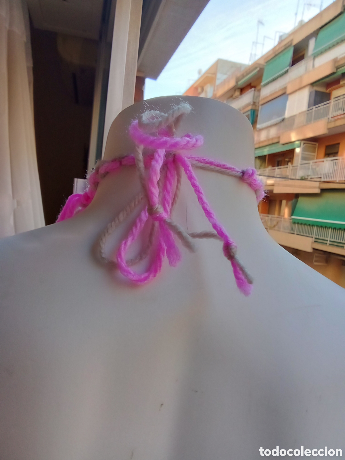 Joyeria: Collar bohemio trenzado ajustable - Foto 4