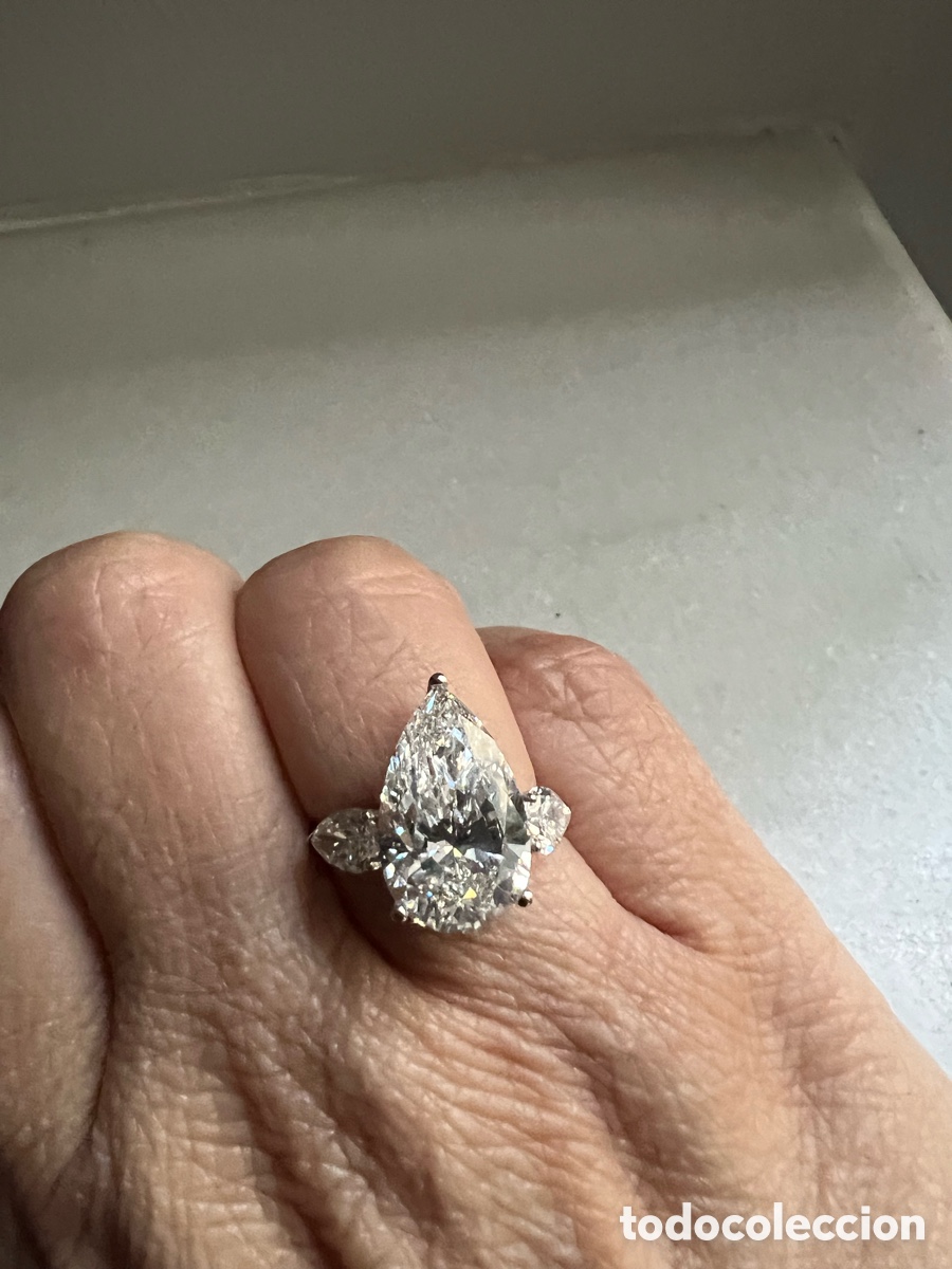 Joyeria: Anillo de diamantes ecol&oacute;gicos laboratorio - Foto 2