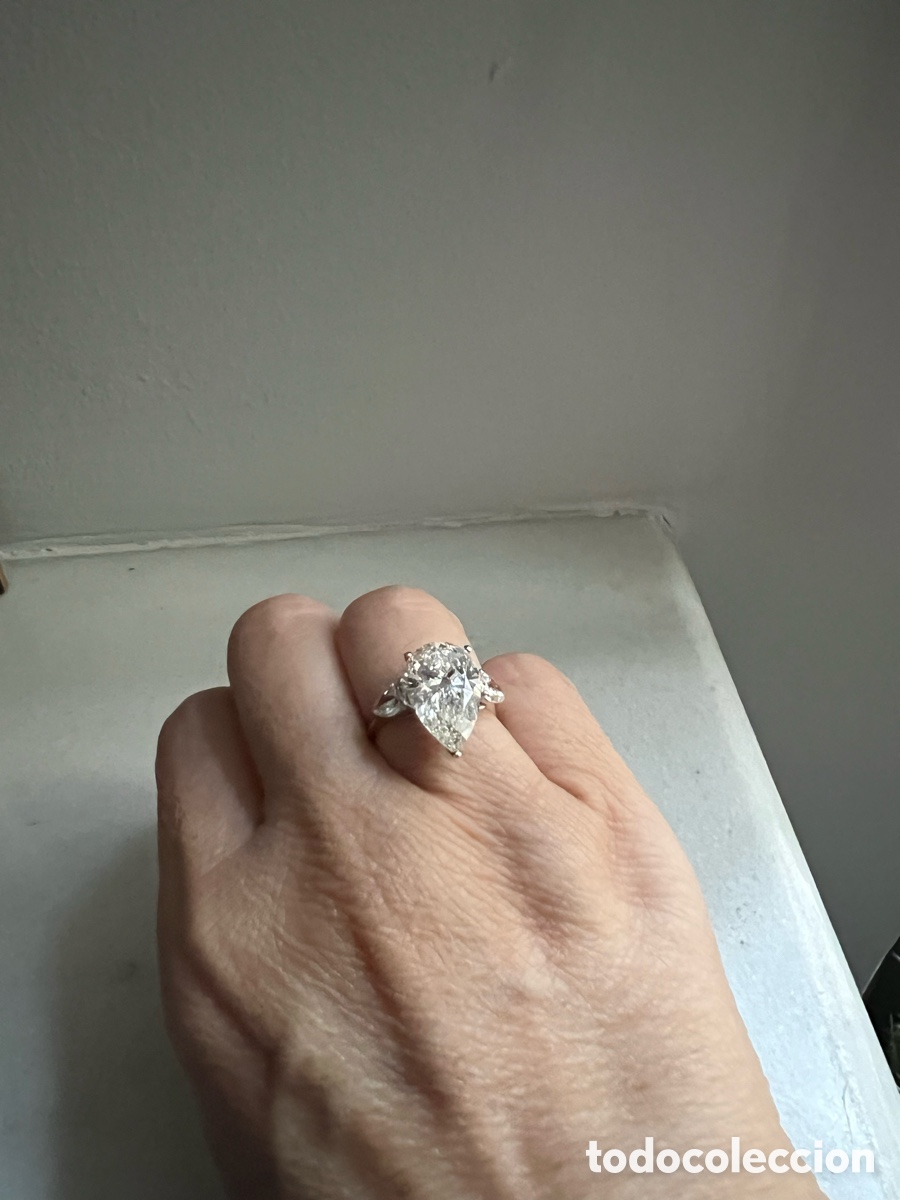 Joyeria: Anillo de diamantes ecol&oacute;gicos laboratorio - Foto 3