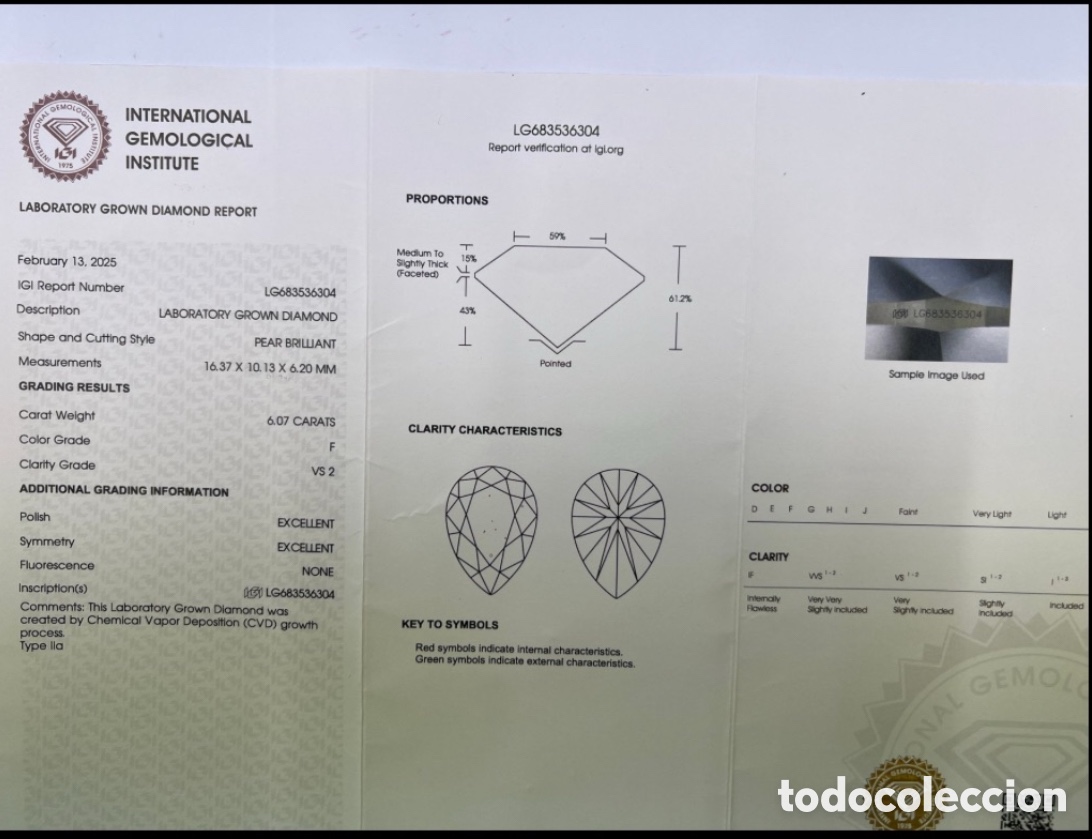 Joyeria: Anillo de diamantes ecol&oacute;gicos laboratorio - Foto 9