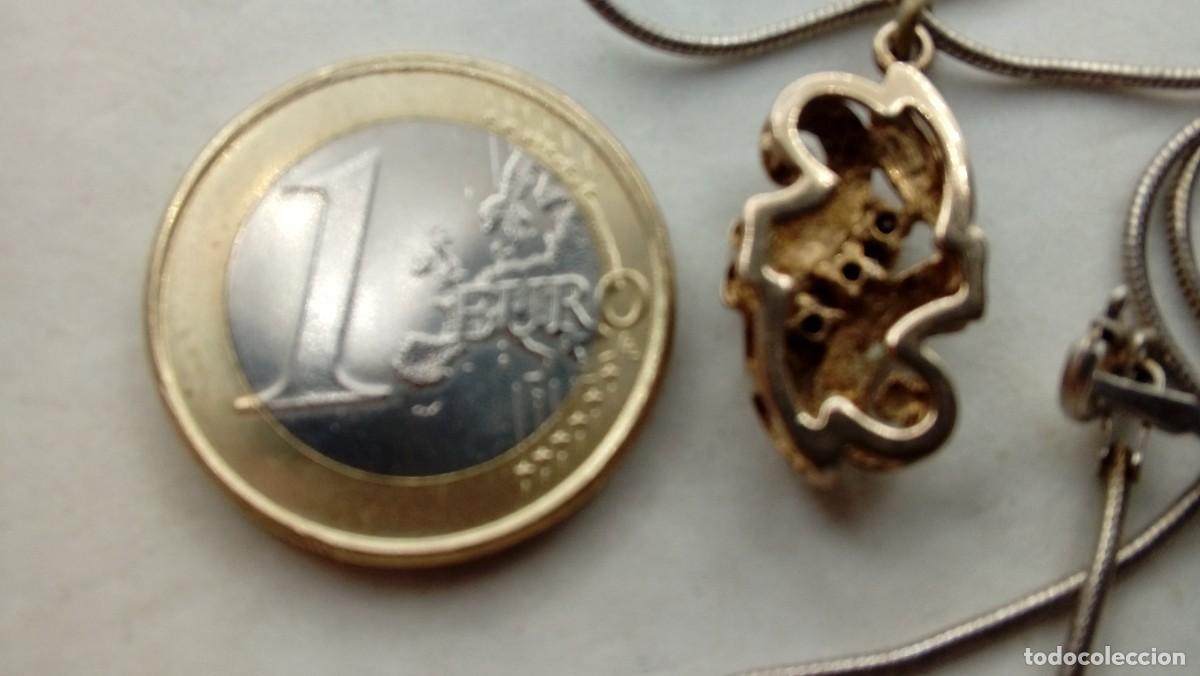 Joyeria: COLGANTE DE PLATA DORADA CON CIRCONITAS - Foto 3