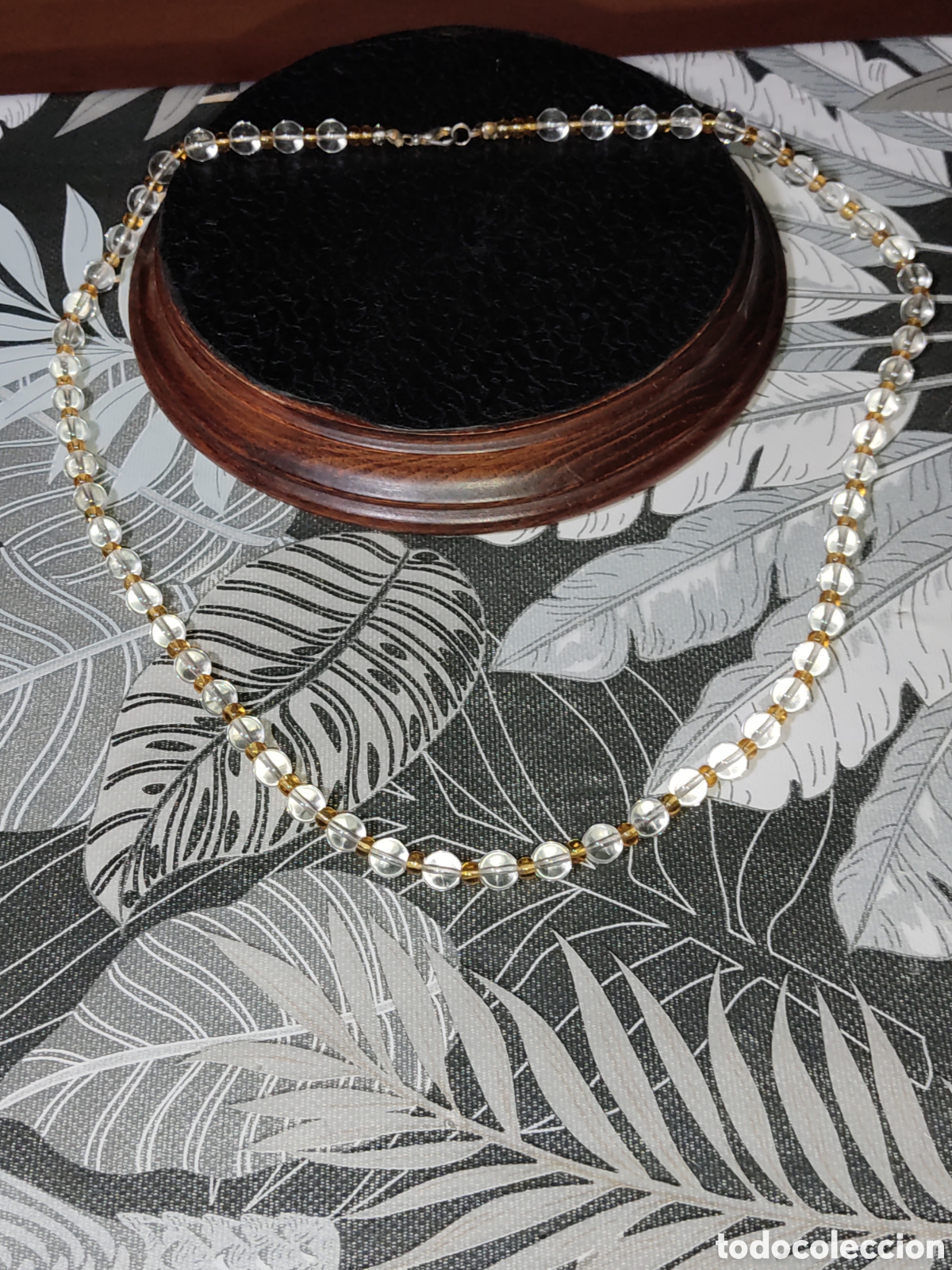 Joyeria: Collar cuentas de cristal.Vintage. - Foto 4