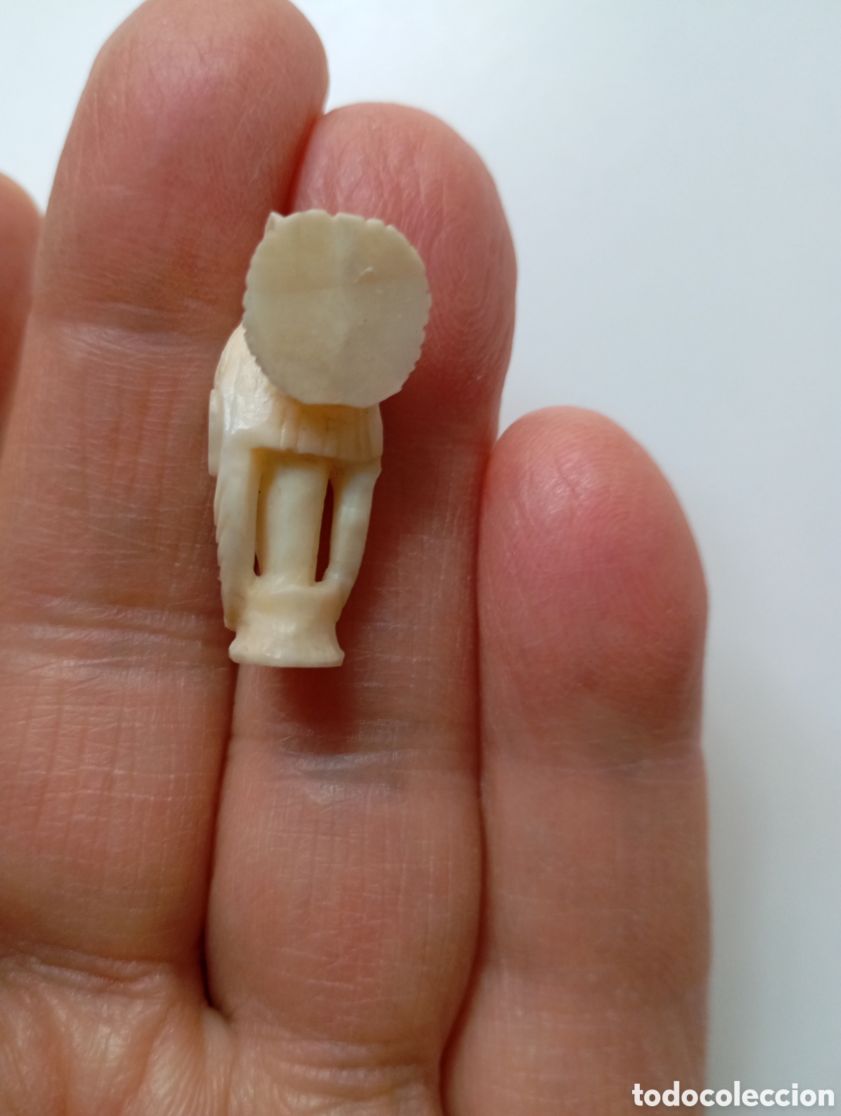 Joyeria: Colgante en marfil&rdquo;Busto&rdquo;. - Foto 5