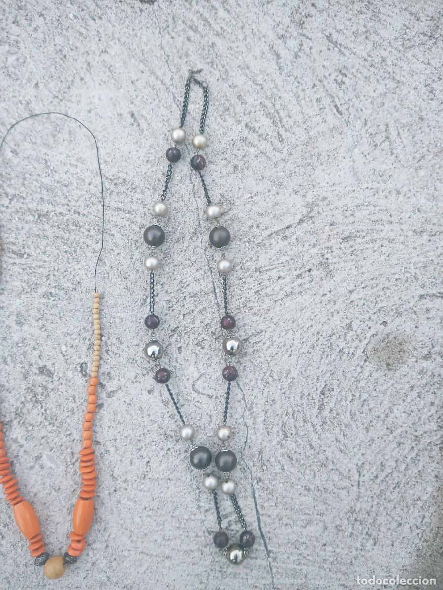Joyeria: BONITO LOTE DE. 3 COLLARES ANTIGUOS - Foto 3