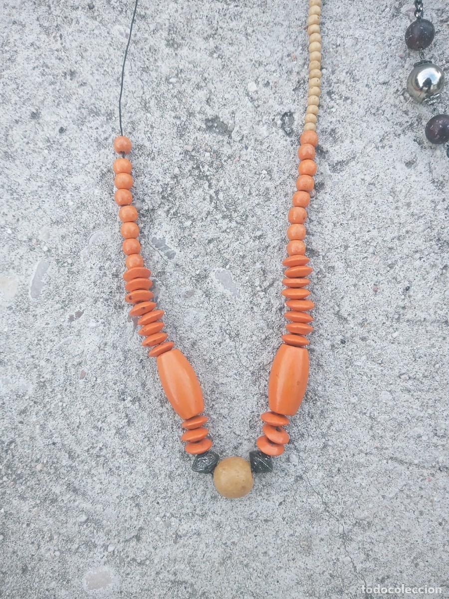 Joyeria: BONITO LOTE DE. 3 COLLARES ANTIGUOS - Foto 7