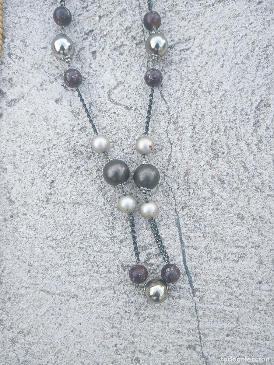 Joyeria: BONITO LOTE DE. 3 COLLARES ANTIGUOS - Foto 8