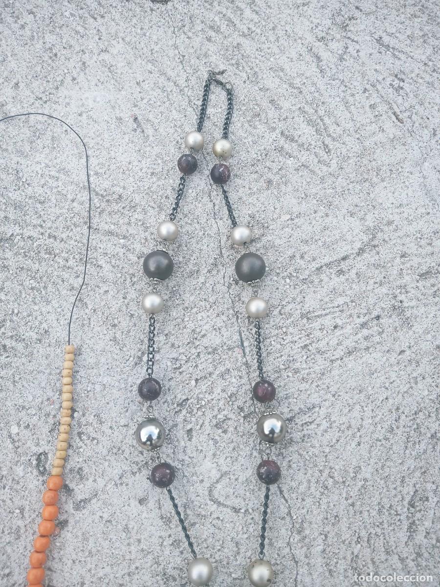 Joyeria: BONITO LOTE DE. 3 COLLARES ANTIGUOS - Foto 9
