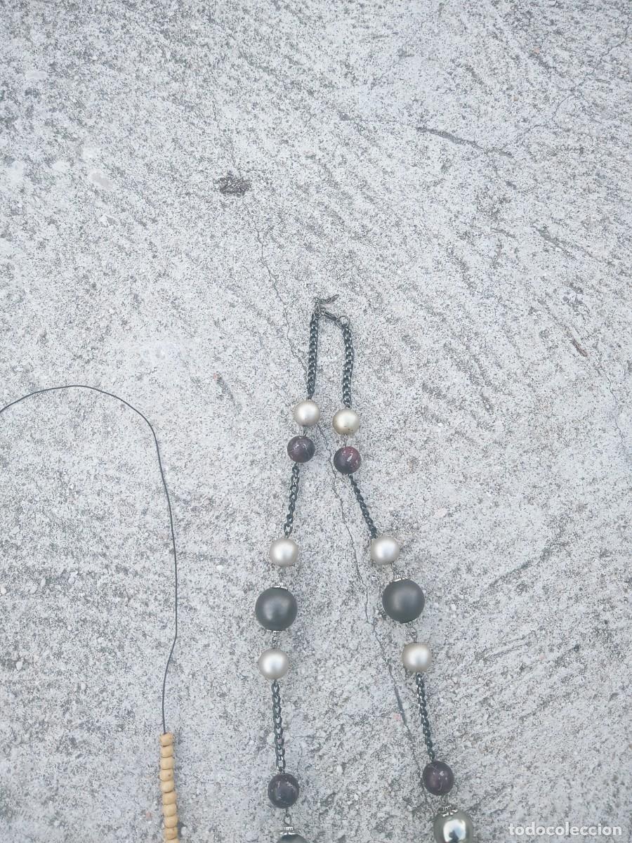 Joyeria: BONITO LOTE DE. 3 COLLARES ANTIGUOS - Foto 10