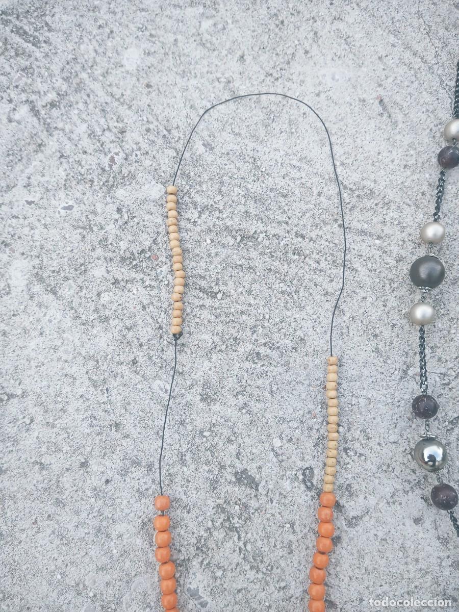 Joyeria: BONITO LOTE DE. 3 COLLARES ANTIGUOS - Foto 11