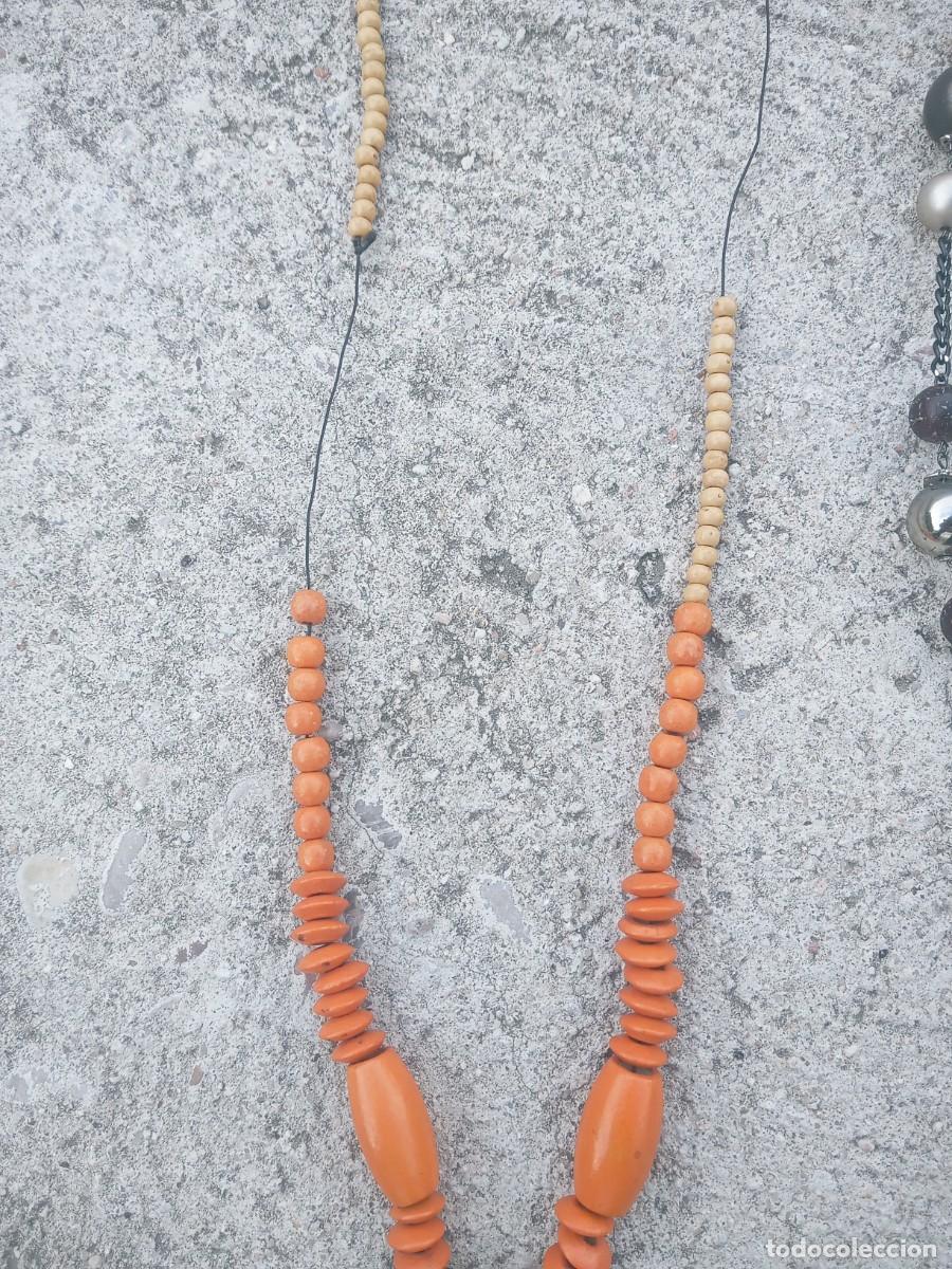 Joyeria: BONITO LOTE DE. 3 COLLARES ANTIGUOS - Foto 12