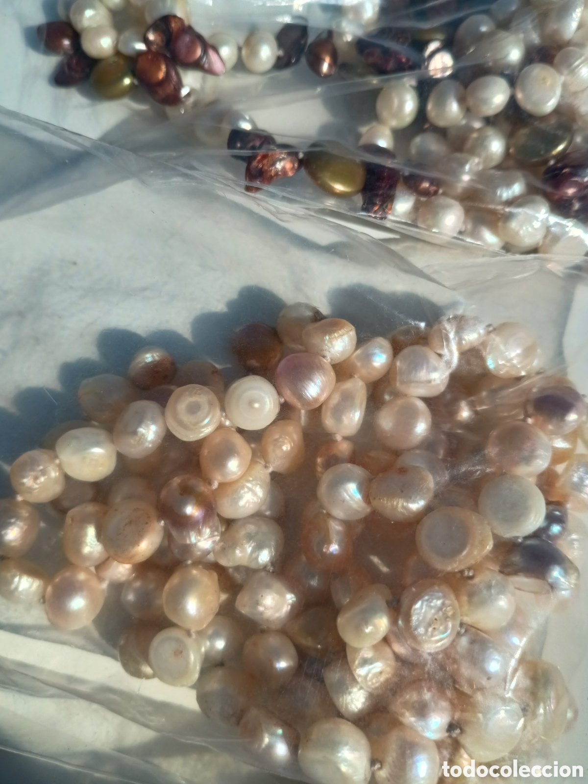 Joyeria: Perlas naturales 3 collares - Foto 3