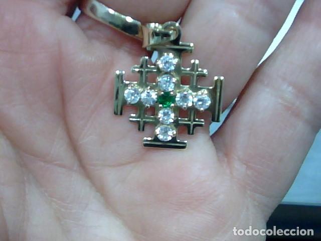 Joyeria: cruz Jerusalem 14 kts - Foto 2