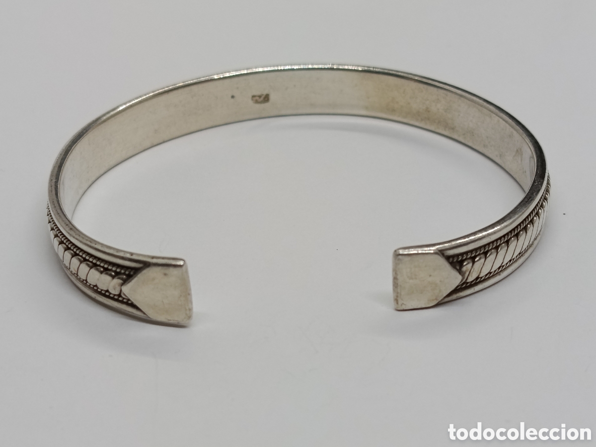 Joyeria: Brazalete de plata trenzada. - Foto 5