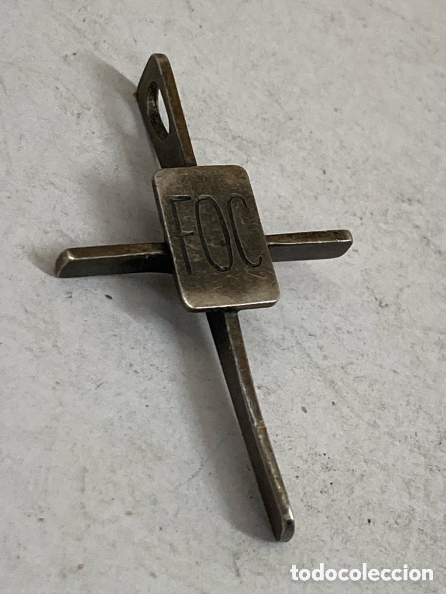 Joyeria: Cruz de plata religiosa C470 - Foto 1