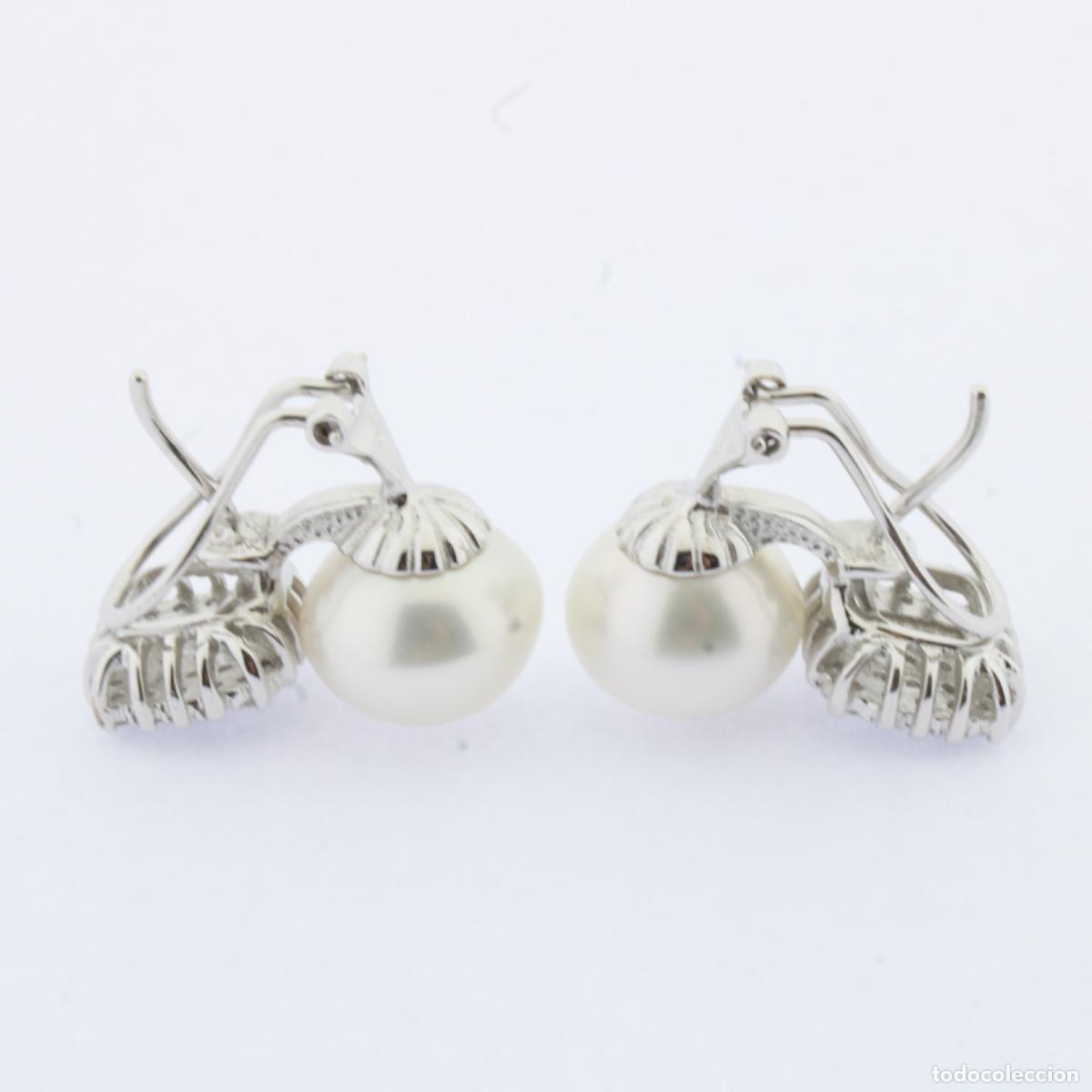 Joyeria: Pendientes con brillantes y perlas - Foto 5