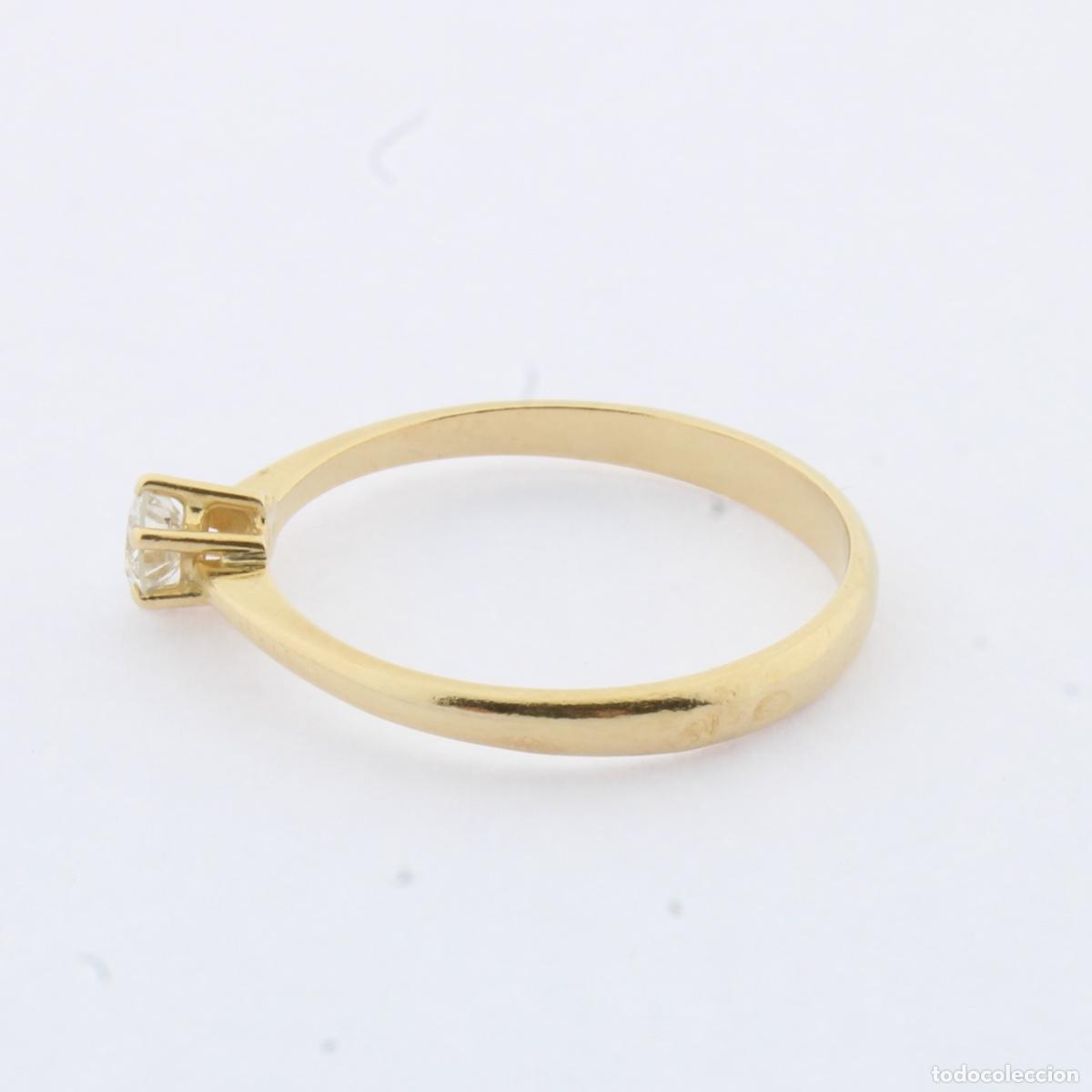 Joyeria: Solitario oro con brillante - Foto 3