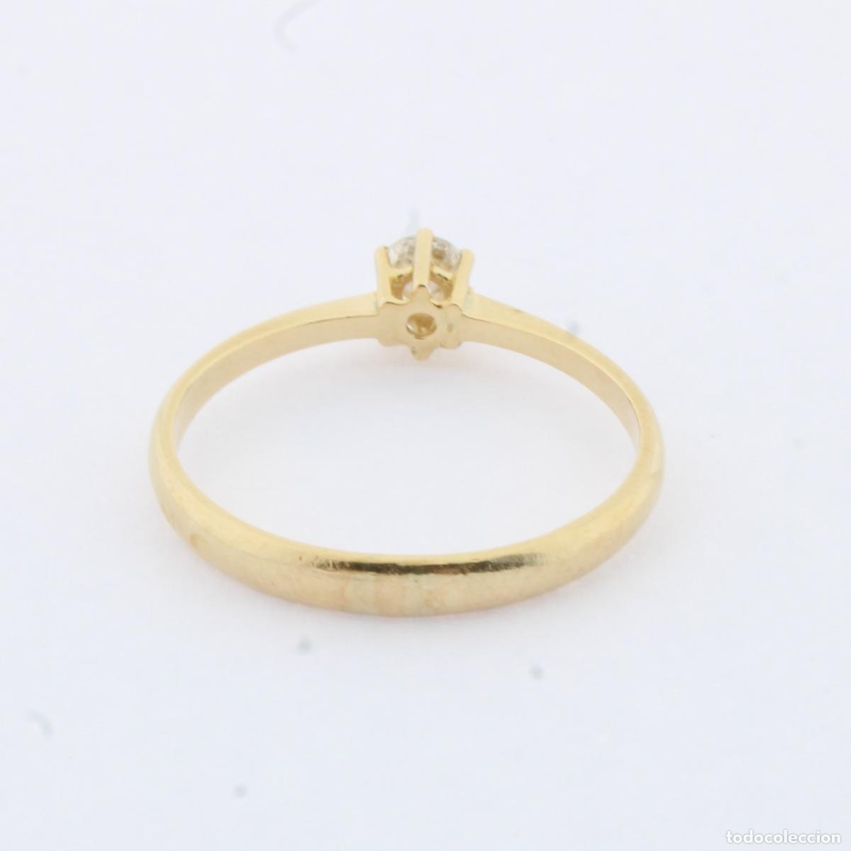 Joyeria: Solitario oro con brillante - Foto 4