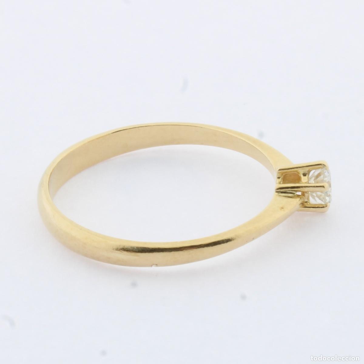 Joyeria: Solitario oro con brillante - Foto 5