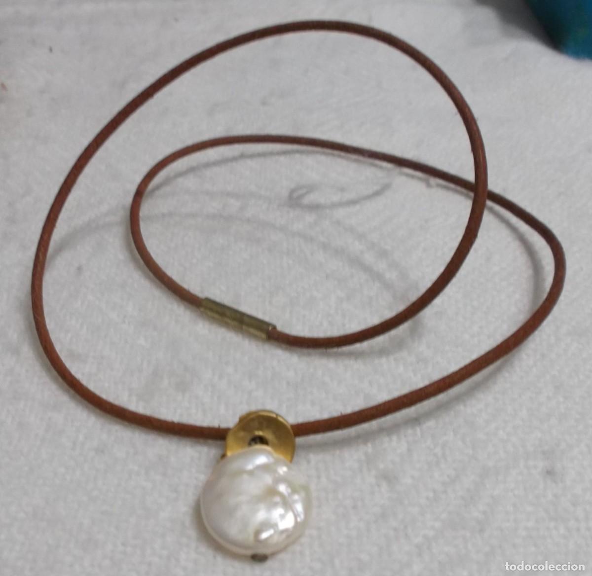 Joyeria: colgante de nacar traido de Filipinas - Foto 1