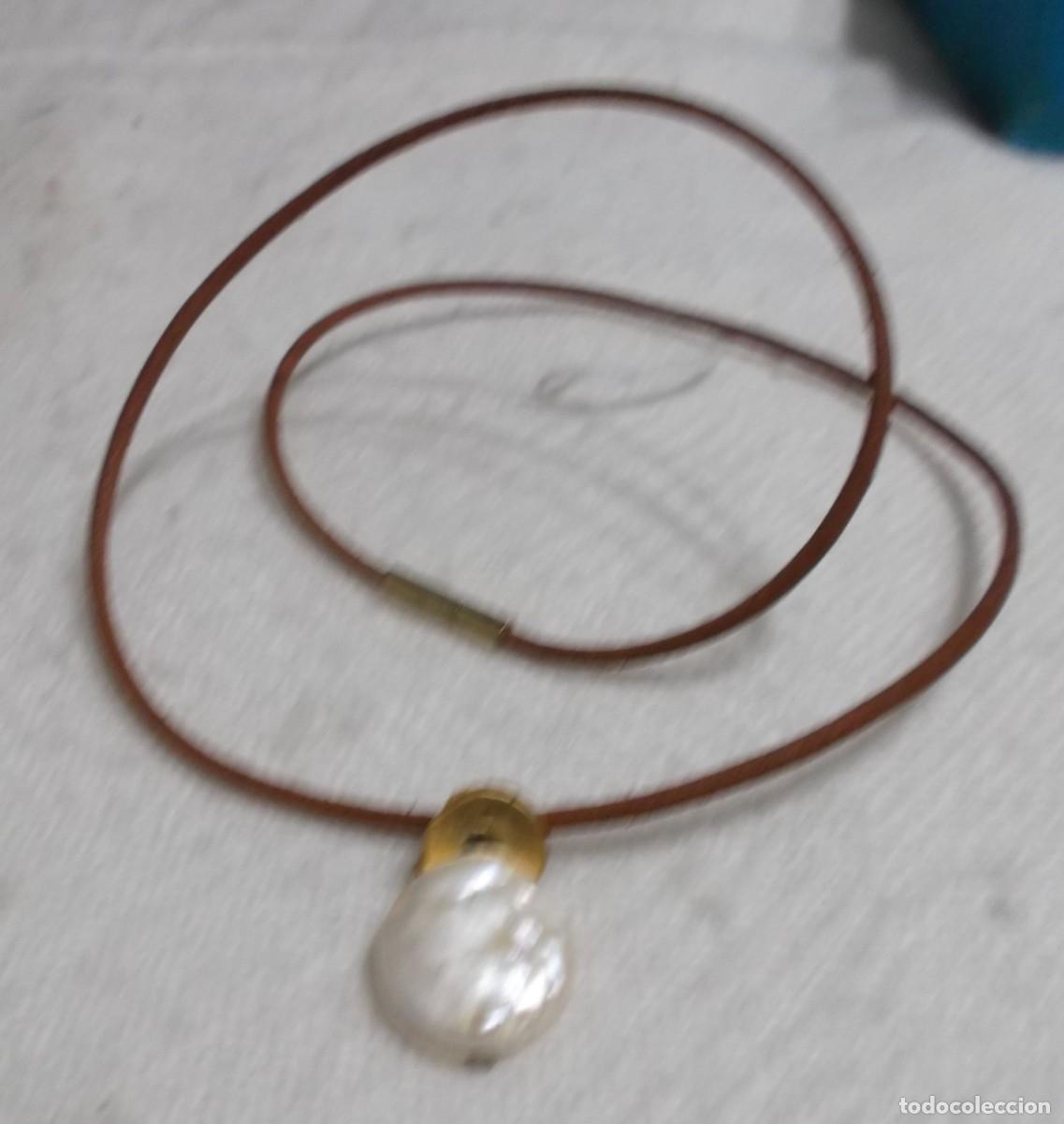 Joyeria: colgante de nacar traido de Filipinas - Foto 2